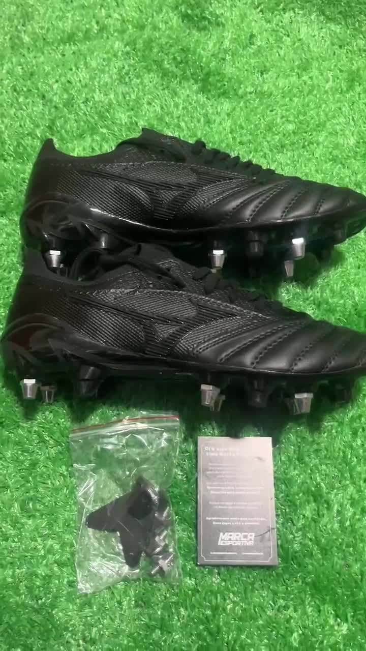 Chuteira Mizuno Morelia Neo Campo SG Preta - Velocidade e Controle