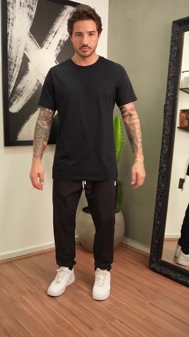 Calça Elast Fit Black Zeus